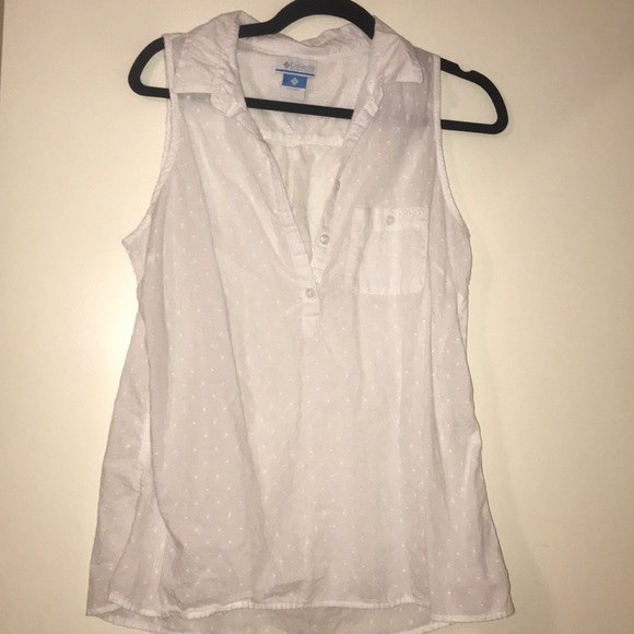 Columbia sleeveless eyelet shirt - Picture 1 of 3